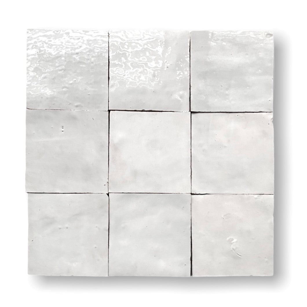 EXP1 Zellige  ES 00 Blanc 10x10cm