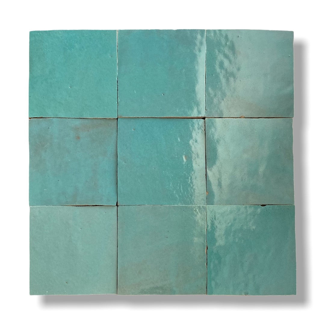 Zellige ES 04 Turquoise 10x10cm
