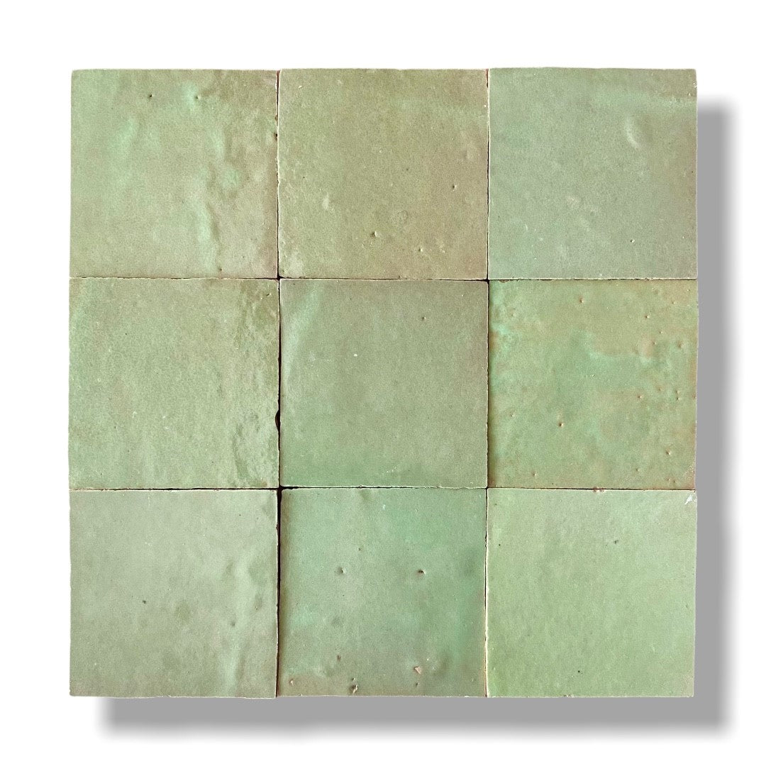 Zellige ES 07 Pistache 10x10cm