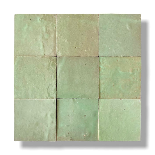 Zellige ES 07 Pistache 10x10cm