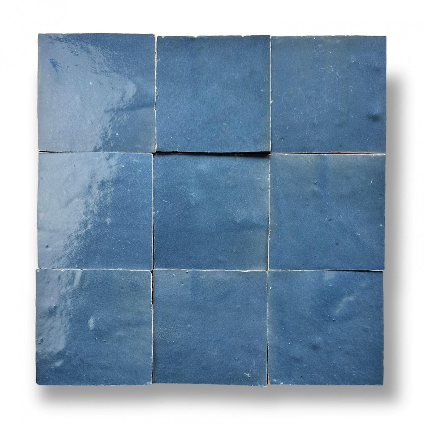 Zellige ES 23 Bleu Denim 10x10cm