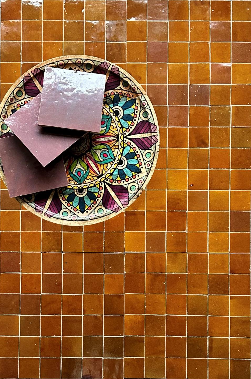 Zellige ES 20 Marron 10x10cm